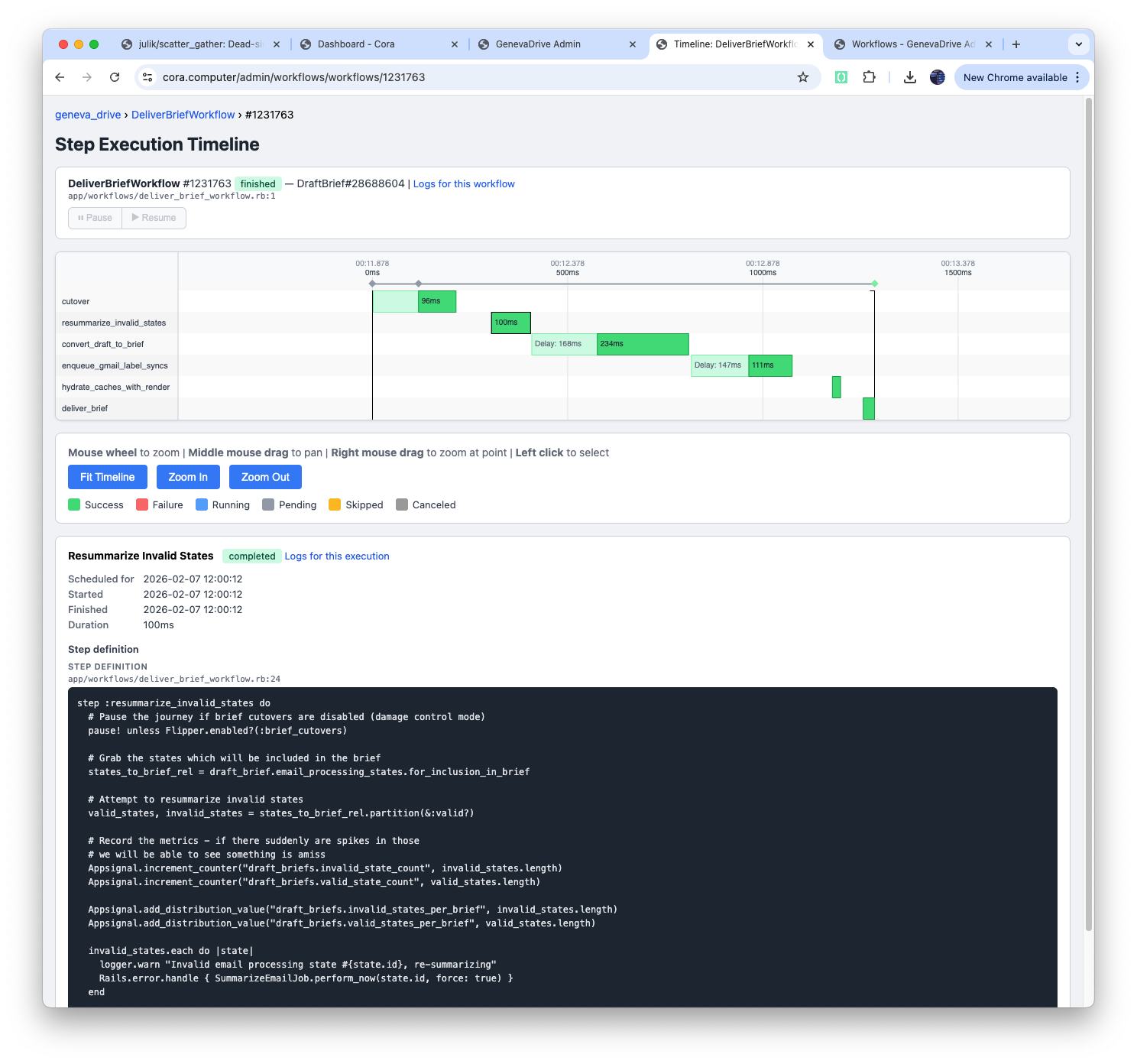 Workflow Visualisation